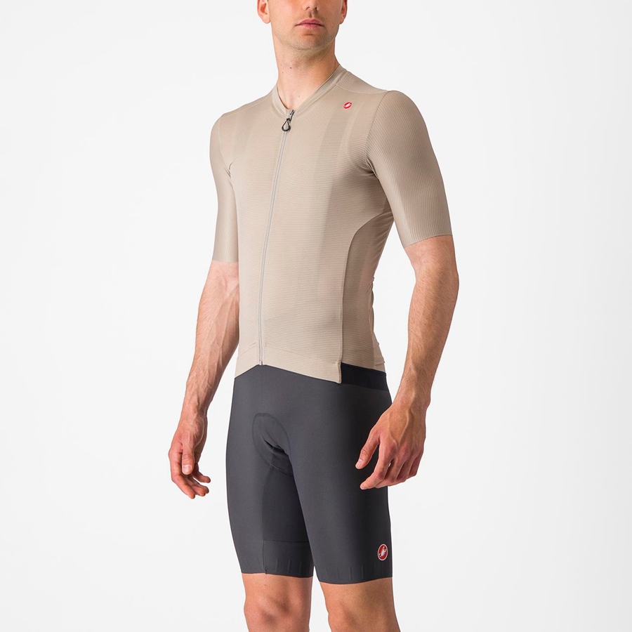 Black Men Castelli ESPRESSO Jersey | 806394-AZR