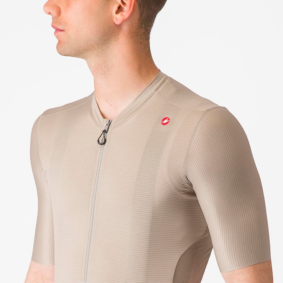 Black Men Castelli ESPRESSO Jersey | 806394-AZR