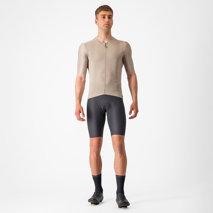 Black Men Castelli ESPRESSO Jersey | 806394-AZR