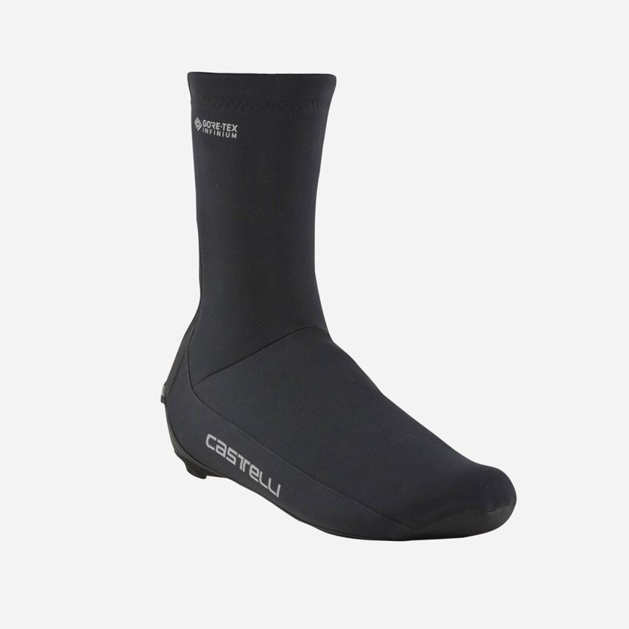 Black Men Castelli ESPRESSO Shoecovers | 921547-RPJ