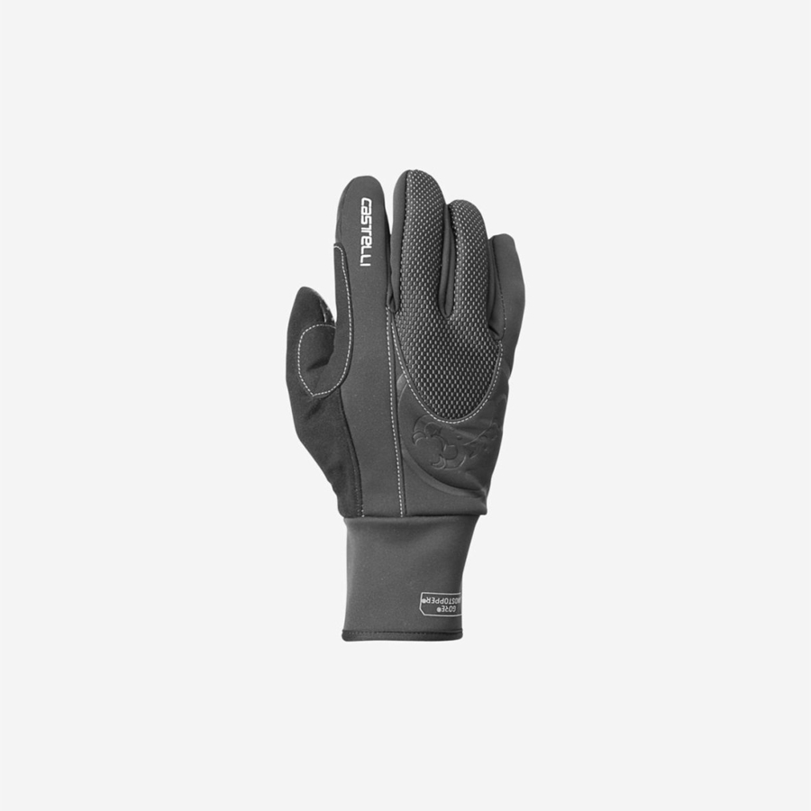 Black Men Castelli ESTREMO Gloves | 549372-GTP