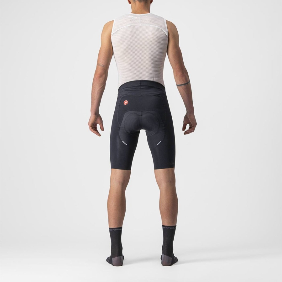 Black Men Castelli FREE AERO RC Shorts | 294065-SRA