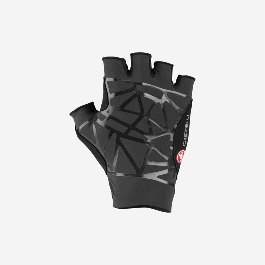 Black Men Castelli ICON RACE Gloves | 795832-VKW