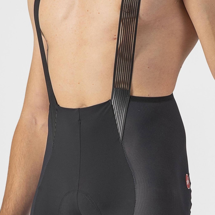 Black Men Castelli INSIDER 2 Bib Shorts | 102395-MTI