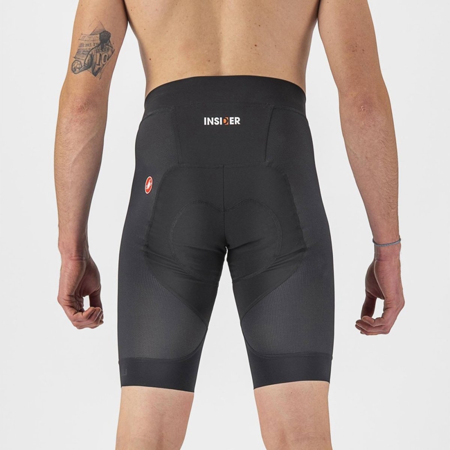 Black Men Castelli INSIDER Shorts | 036879-MYU