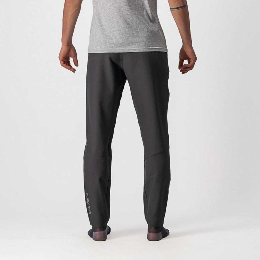 Black Men Castelli MILANO PANT Leggings | 403296-HUZ