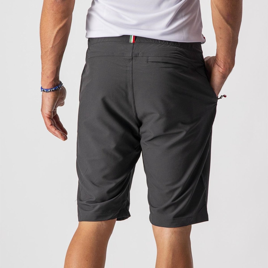 Black Men Castelli MILANO Shorts | 739512-IAC