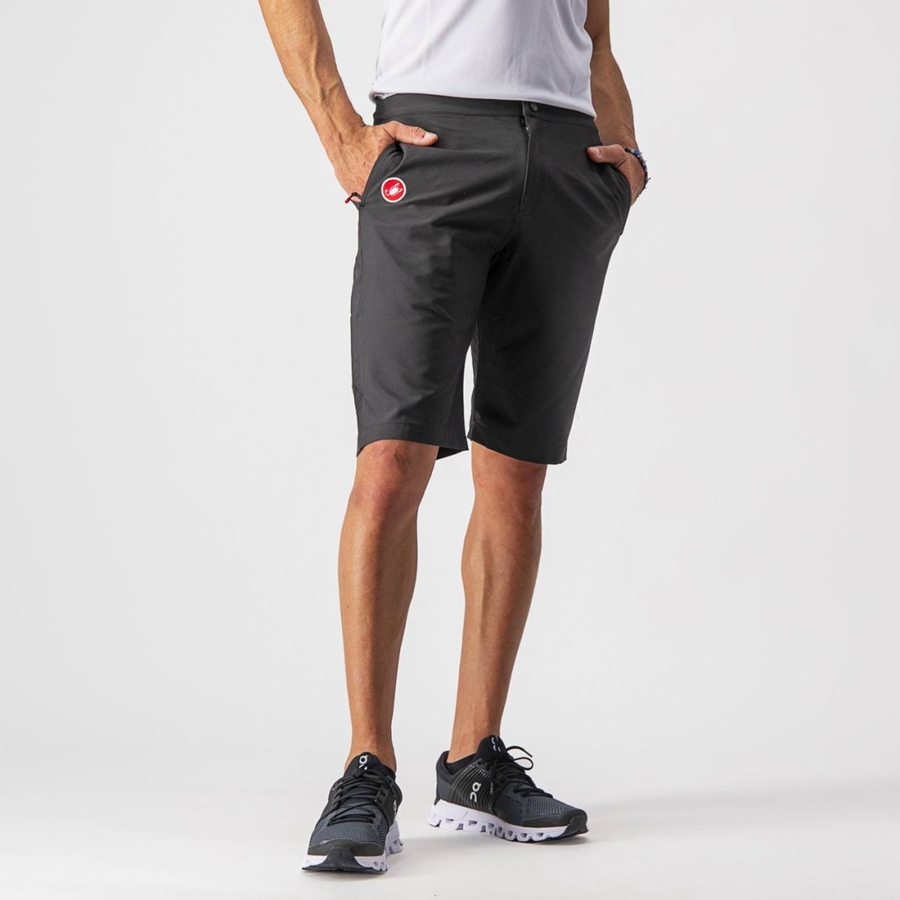 Black Men Castelli MILANO Shorts | 739512-IAC