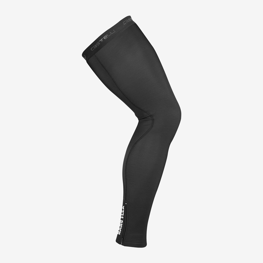 Black Men Castelli NANO FLEX 3G Leg Warmer | 031486-LCO