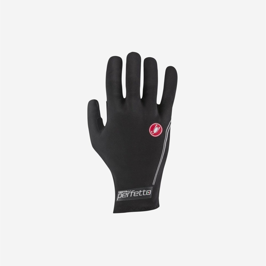 Black Men Castelli PERFETTO LIGHT Gloves | 795143-YXD