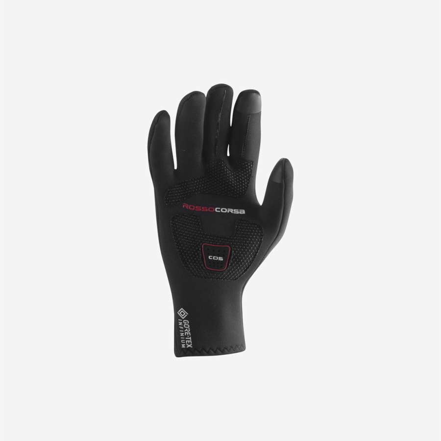 Black Men Castelli PERFETTO MAX Gloves | 841950-NEB