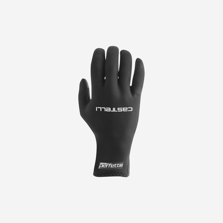 Black Men Castelli PERFETTO MAX Gloves | 841950-NEB