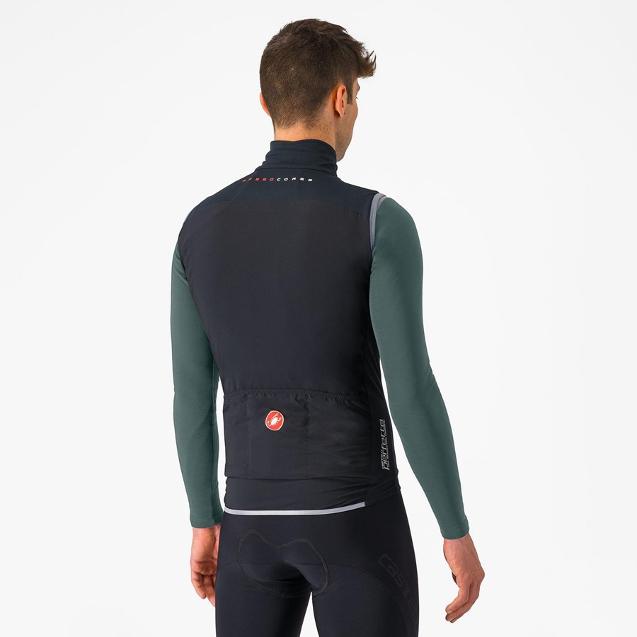 Black Men Castelli PERFETTO RoS 2 Vest | 630794-SUB