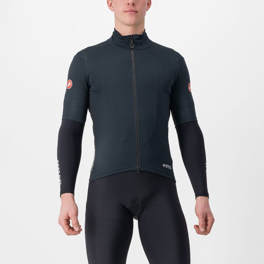 Black Men Castelli PERFETTO RoS 2 WIND Jackets | 824750-GAX