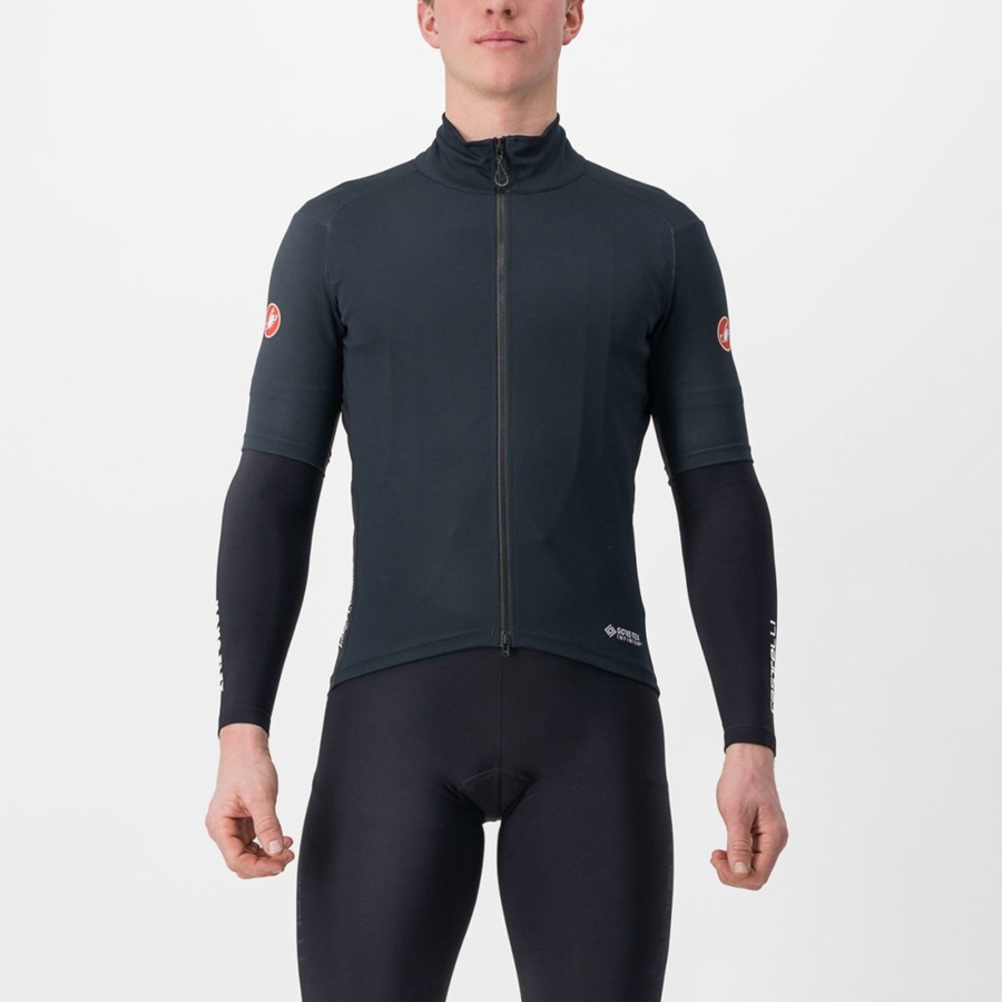 Black Men Castelli PERFETTO RoS 2 WIND Jackets | 824750-GAX