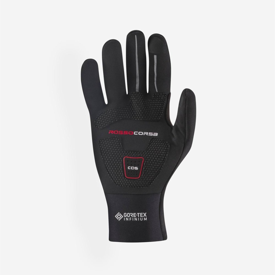 Black Men Castelli PERFETTO RoS Gloves | 324697-APR