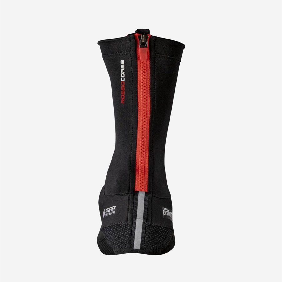 Black Men Castelli PERFETTO Shoecovers | 042716-OZQ