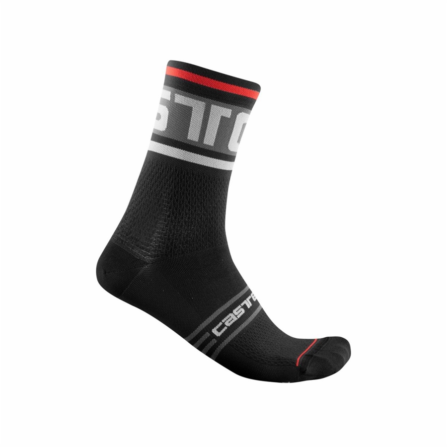 Black Men Castelli PROLOGO 15 Socks | 750381-EZK