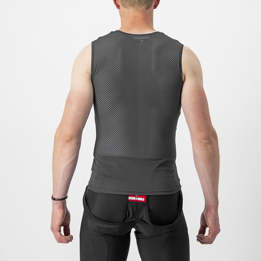 Black Men Castelli PRO MESH 2.0 SLEEVELESS Base Layer | 036871-GSE