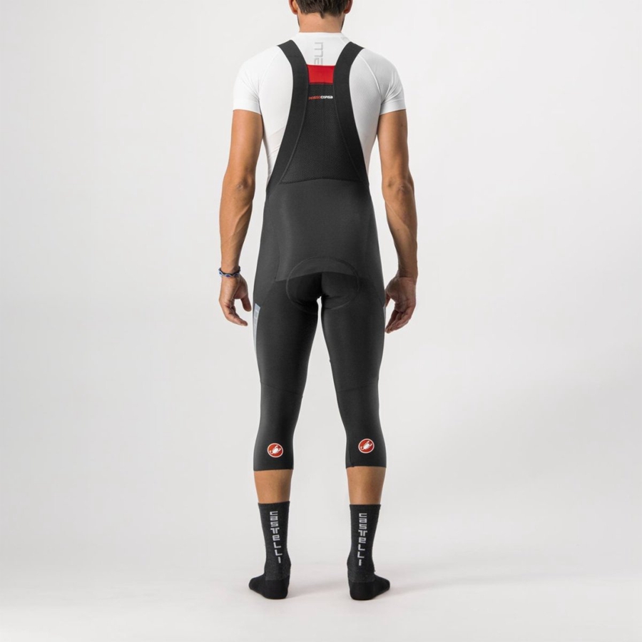 Black Men Castelli SORPASSO RoS BIB KNICKER Leggings | 763518-IUM