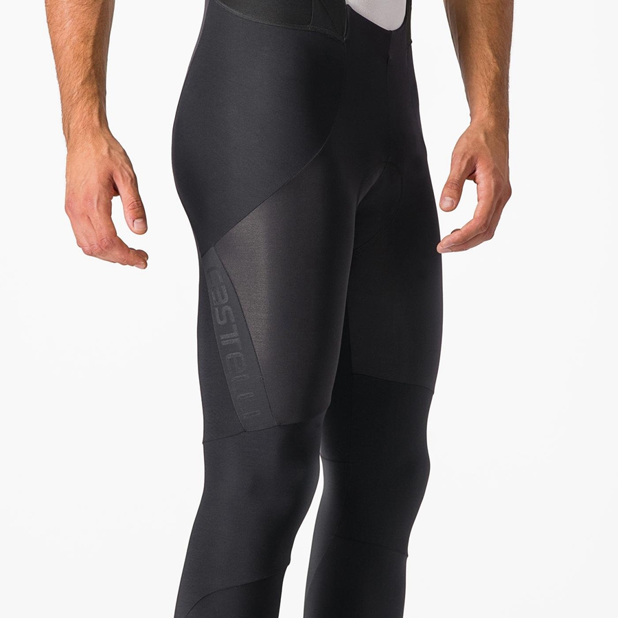 Black Men Castelli SORPASSO RoS Bib Tights | 965412-SHT