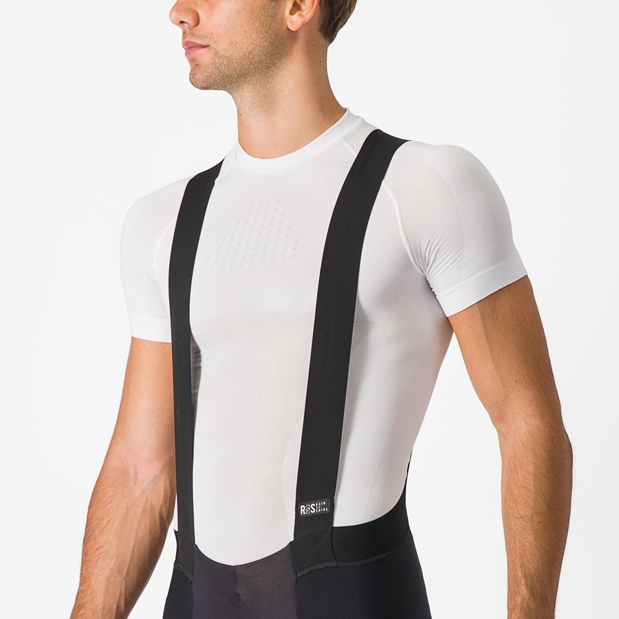 Black Men Castelli SORPASSO RoS Bib Tights | 965412-SHT