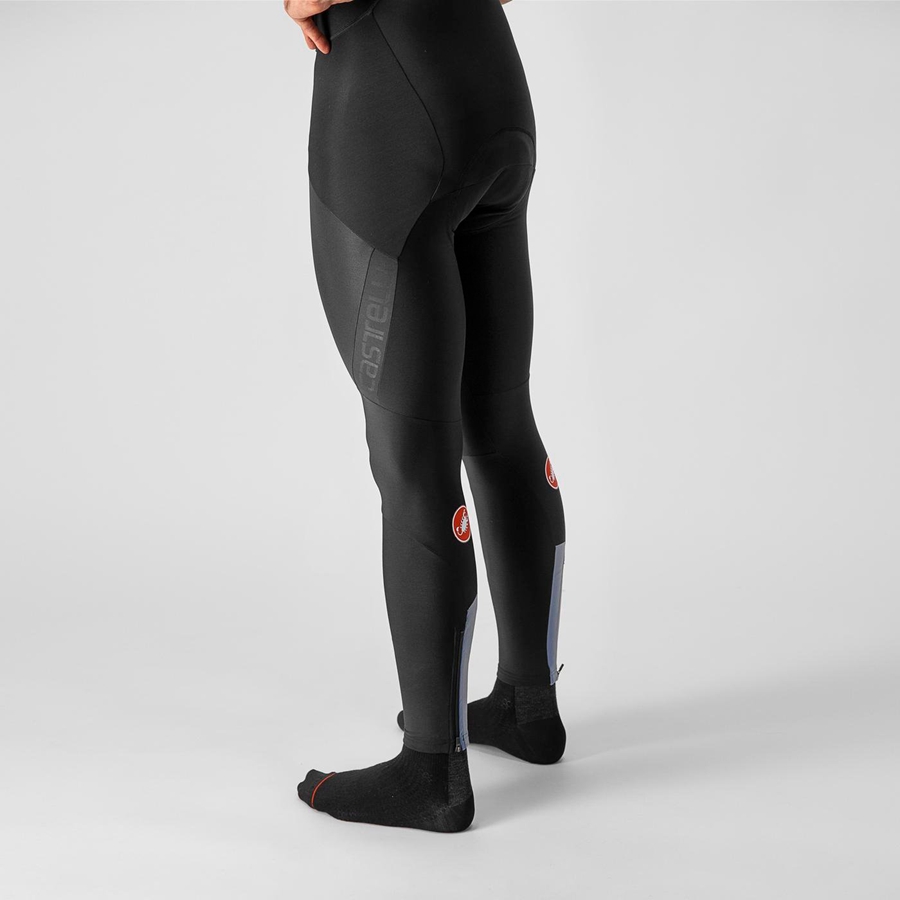 Black Men Castelli SORPASSO RoS Bib Tights | 965412-SHT