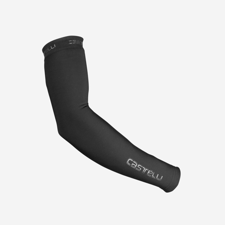 Black Men Castelli THERMOFLEX 2 Arm Warmer | 281795-XOE