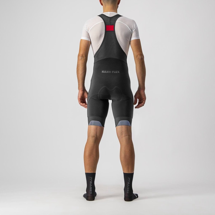 Black Men Castelli TUTTO NANO Bib Shorts | 517032-XPD