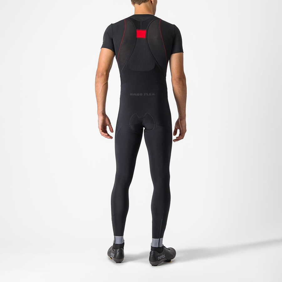 Black Men Castelli TUTTO NANO Bib Tights | 148376-OGN