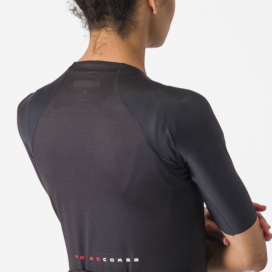 Black Women Castelli AERO PRO 7.0 W Jersey | 421857-TJA