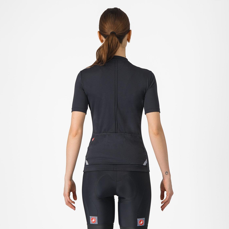 Black Women Castelli ANIMA 4 Jersey | 872049-GYW