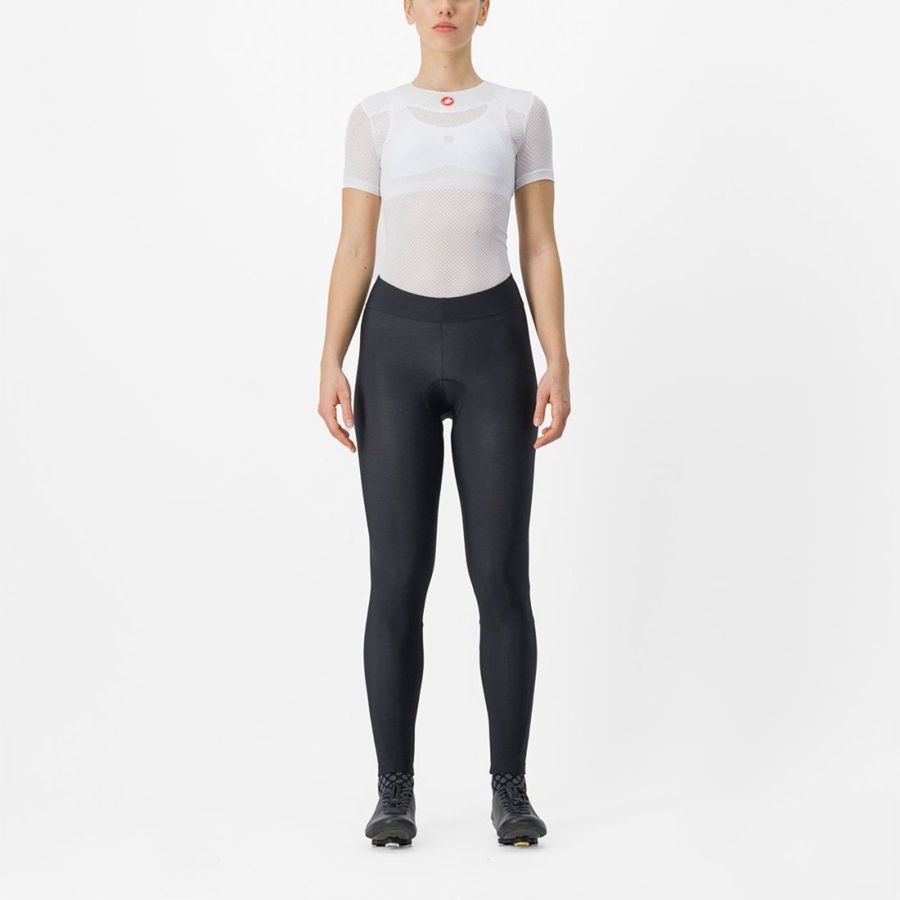 Black Women Castelli ENTRATA W Leggings | 751396-QOA