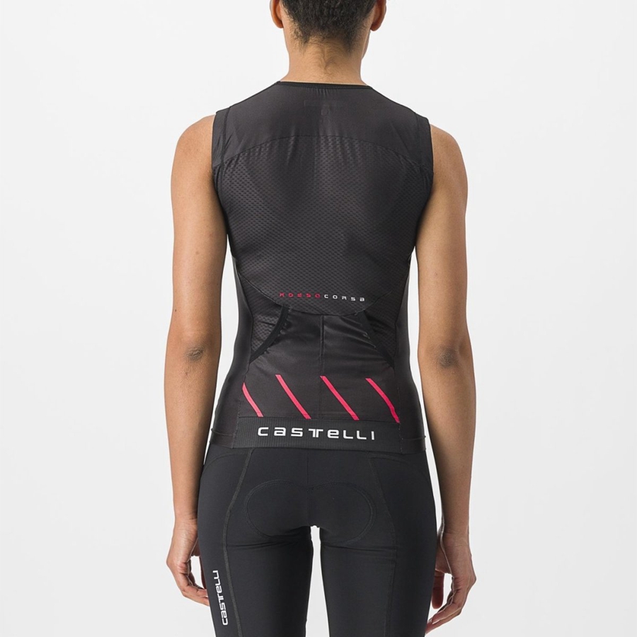 Black Women Castelli FREE 2 W TRI SINGLET Suits | 283594-IAY