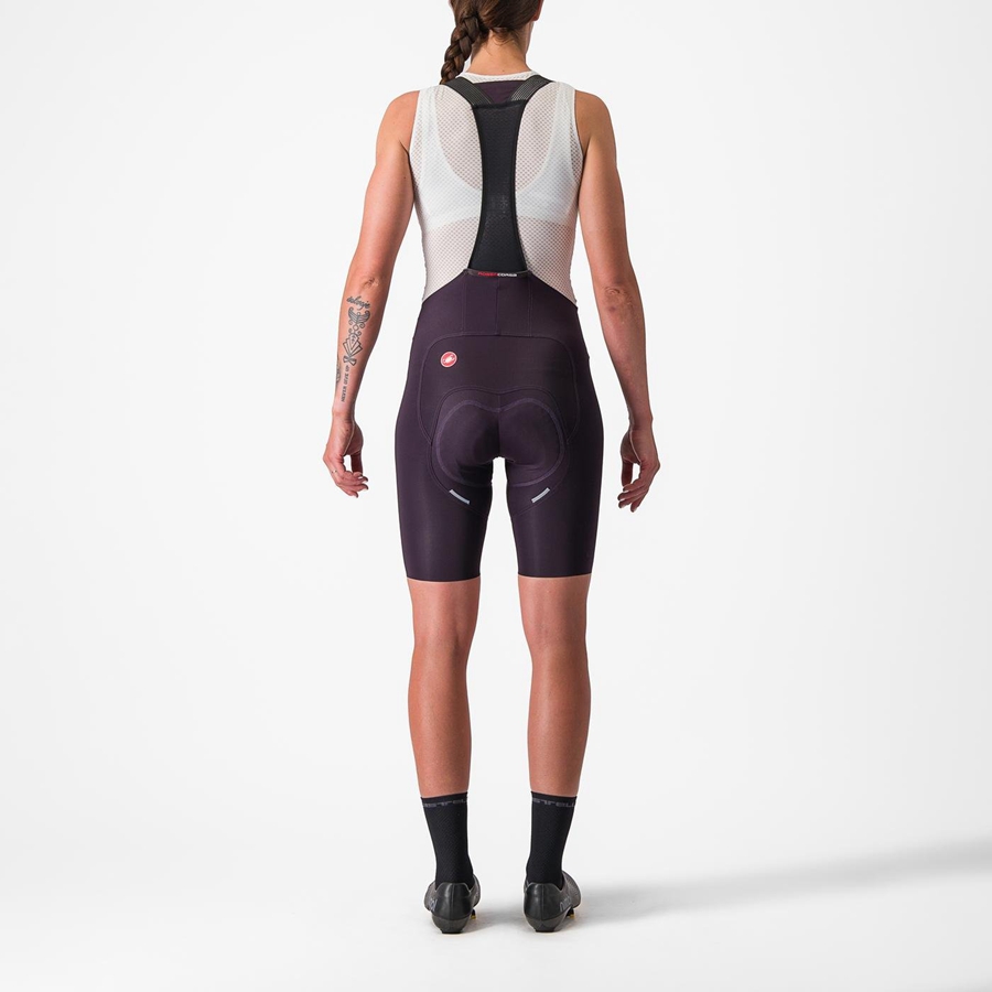 Black Women Castelli FREE AERO RC W Bib Shorts | 520139-WDS