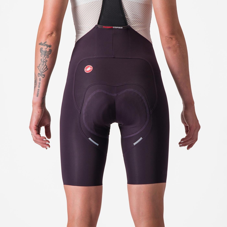 Black Women Castelli FREE AERO RC W Bib Shorts | 520139-WDS