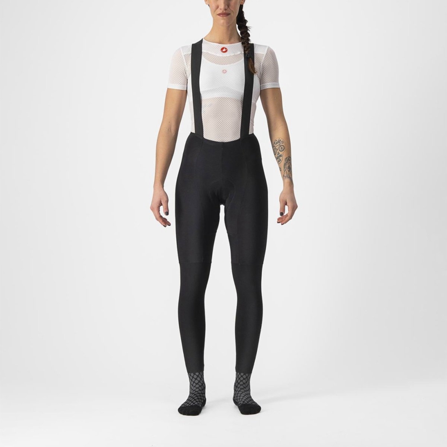 Black Women Castelli FREE AERO RC W DT Bib Tights | 237981-DYR