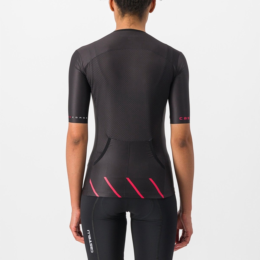 Black Women Castelli FREE SPEED 2 W RACE TOP Suits | 685094-DWT