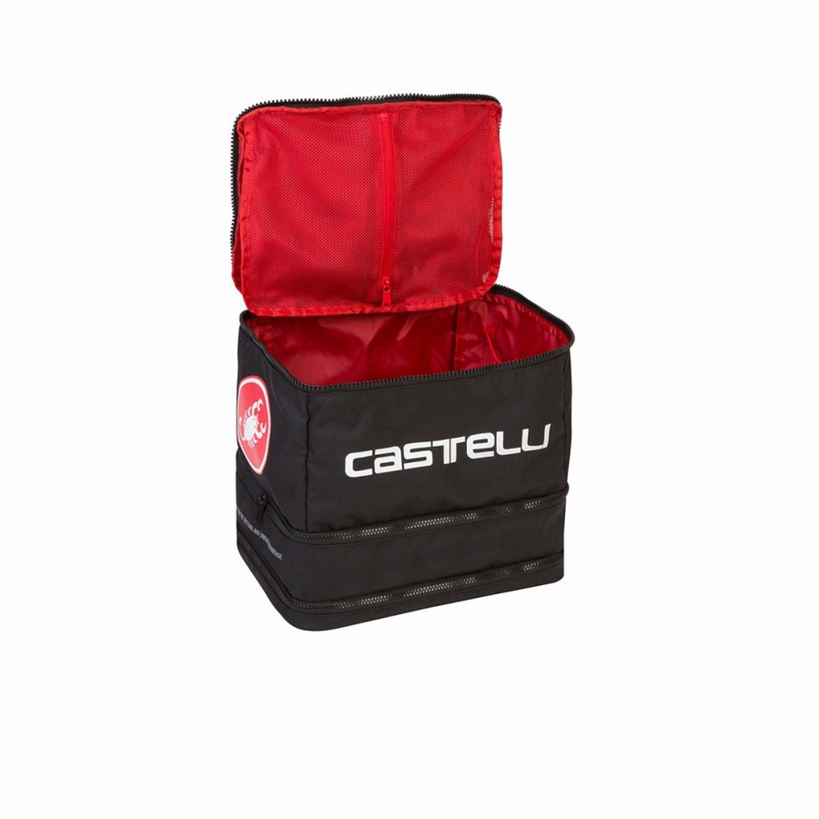 Black Women Castelli RACE RAIN Bags | 287065-PFR