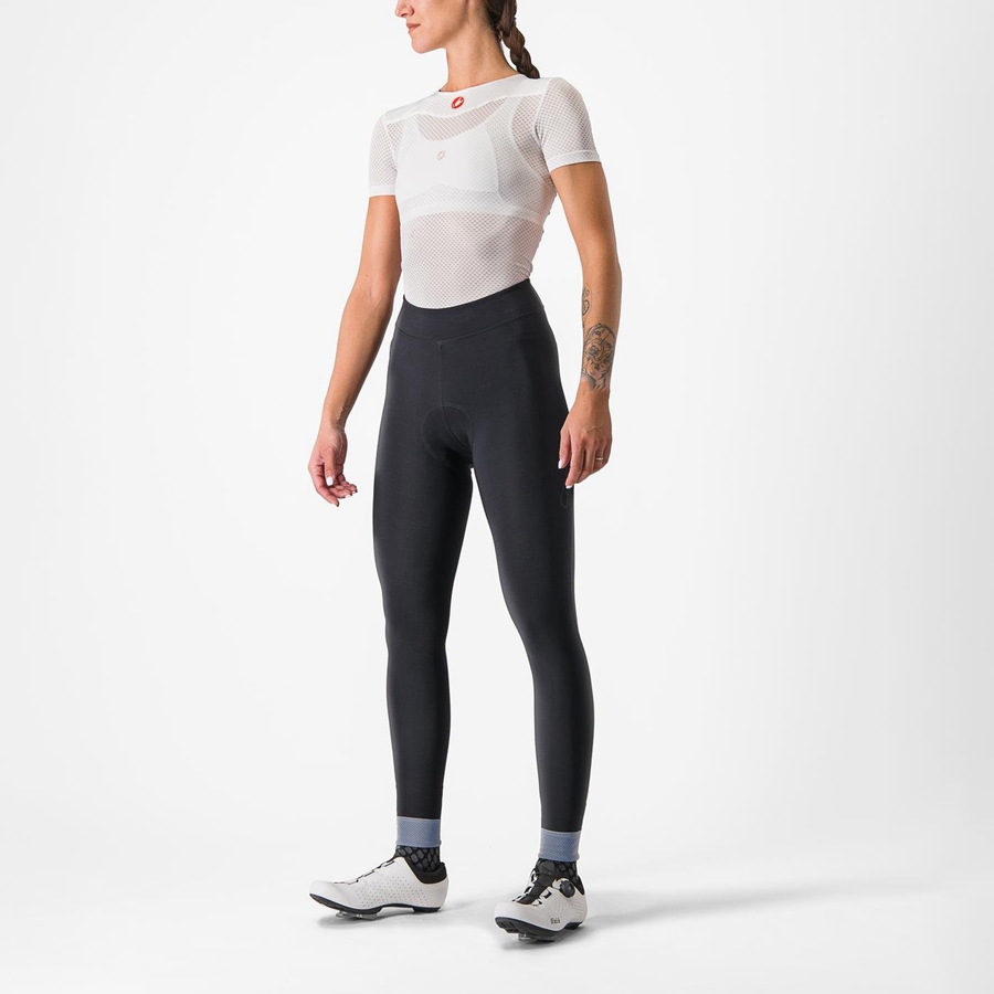 Black Women Castelli TUTTO NANO W Leggings | 045189-BCQ