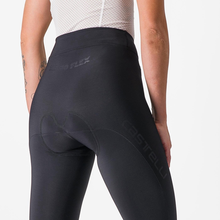 Black Women Castelli TUTTO NANO W Leggings | 045189-BCQ