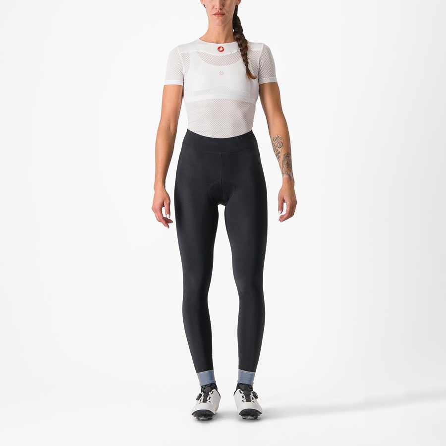 Black Women Castelli TUTTO NANO W Leggings | 045189-BCQ