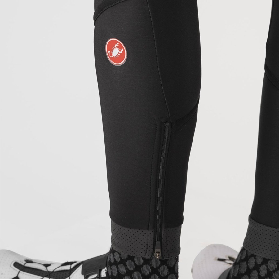 Black / Black Women Castelli VELOCISSIMA DT Bib Tights | 538641-QSO