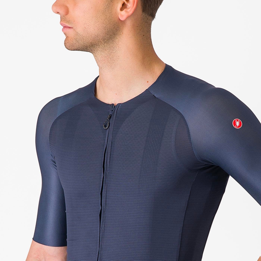 Blue Men Castelli AERO RACE 7.0 Jersey | 139675-MKY