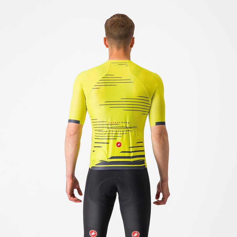 Blue Men Castelli CLIMBER'S 4.0 Jersey | 194260-PSN