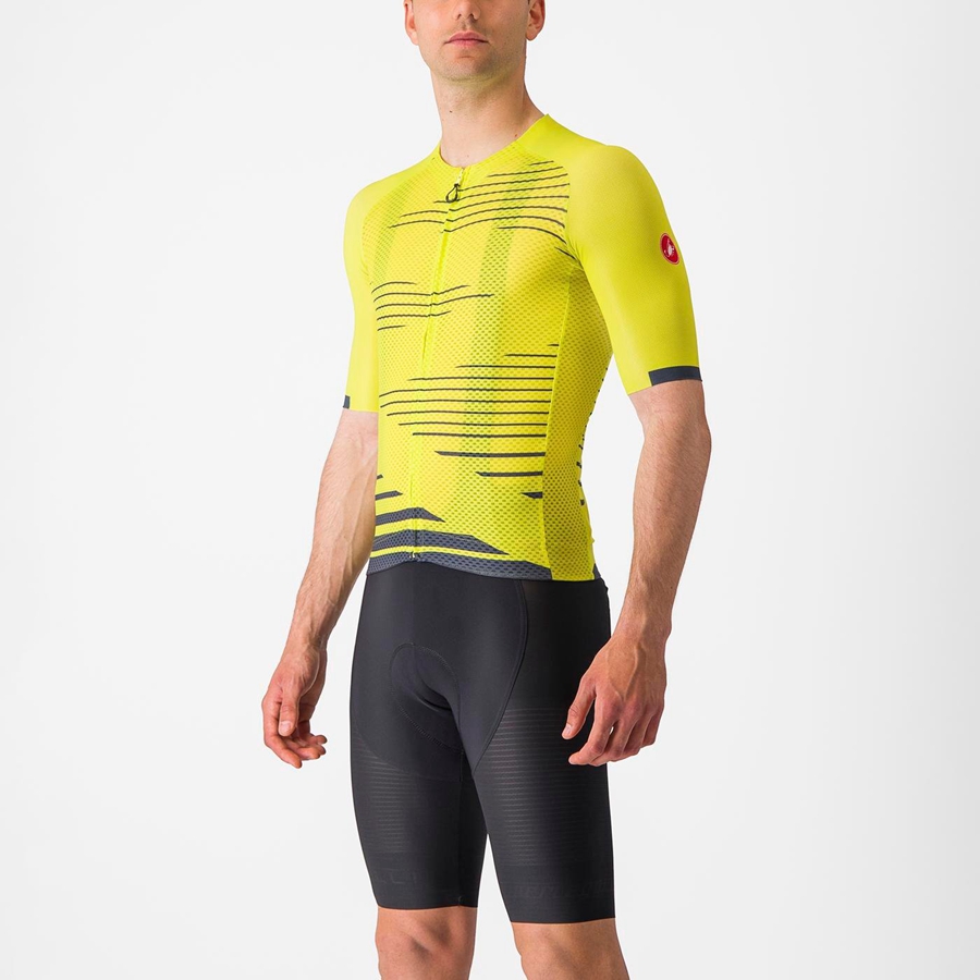 Blue Men Castelli CLIMBER'S 4.0 Jersey | 194260-PSN