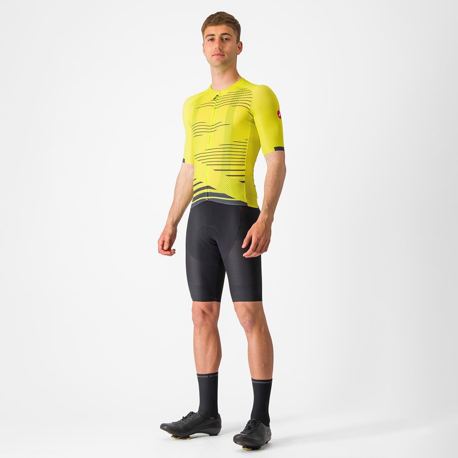 Blue Men Castelli CLIMBER'S 4.0 Jersey | 194260-PSN