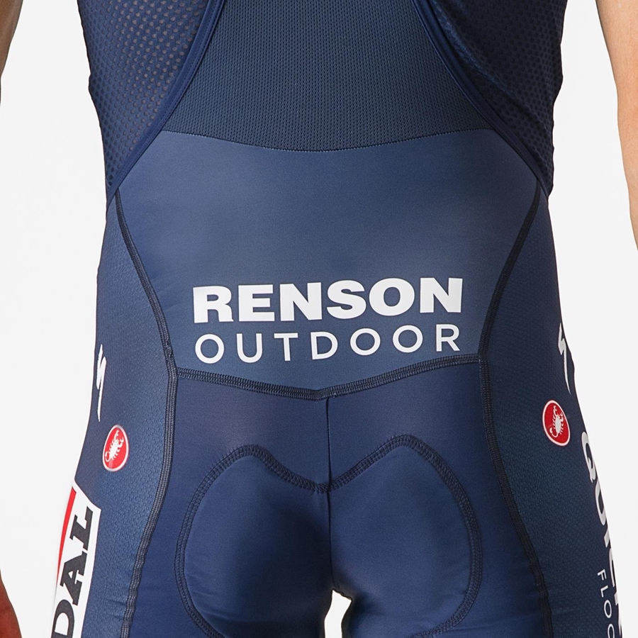 Blue Men Castelli COMPETIZIONE Bib Shorts | 245801-EWY