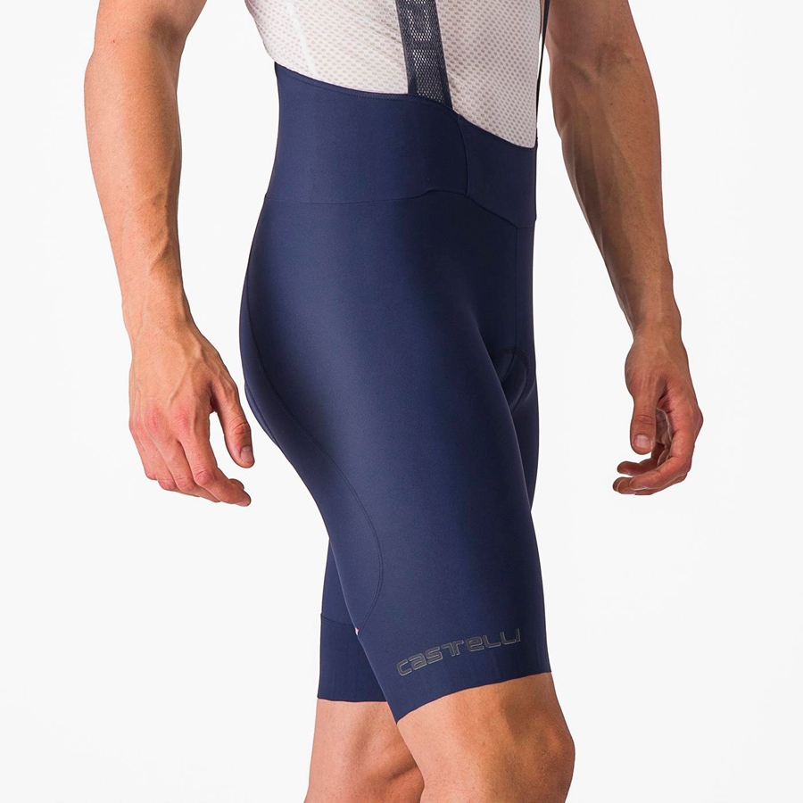 Blue Men Castelli ESPRESSO Bib Shorts | 478560-JXT