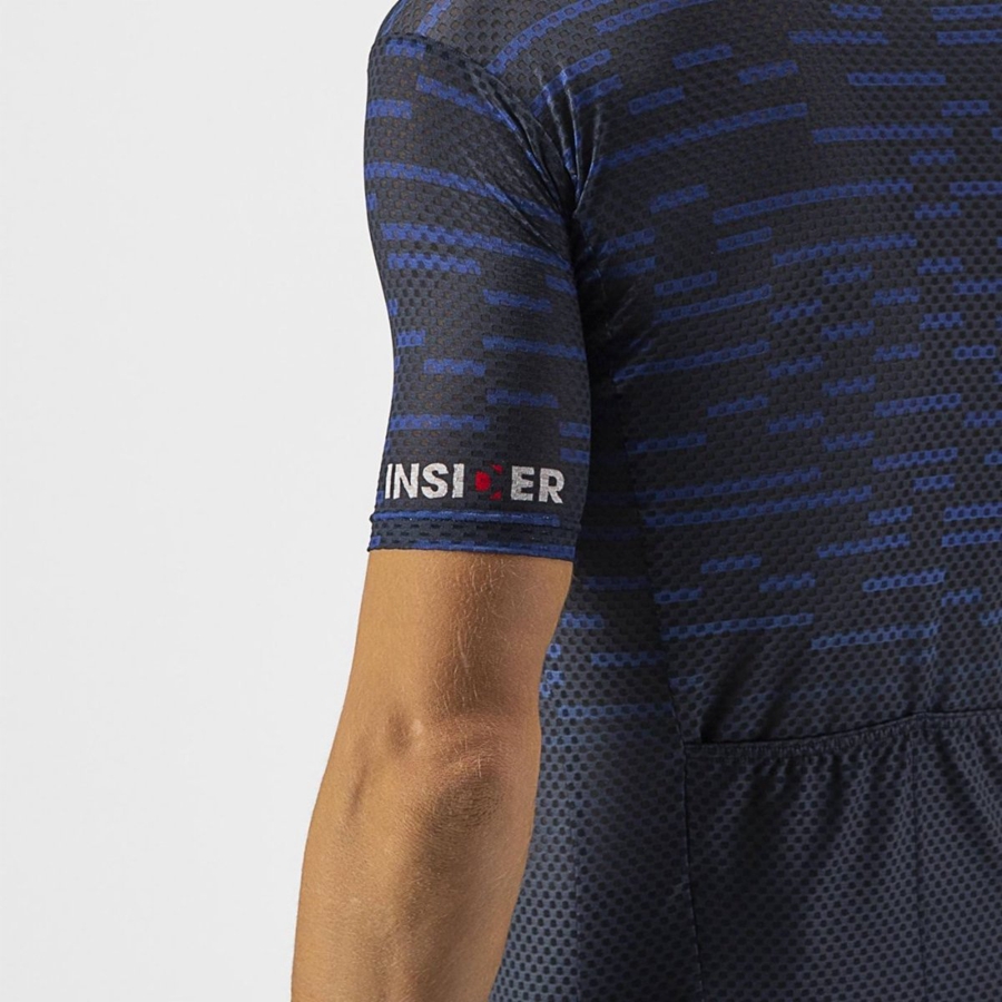 Blue Men Castelli INSIDER Jersey | 604578-ECK